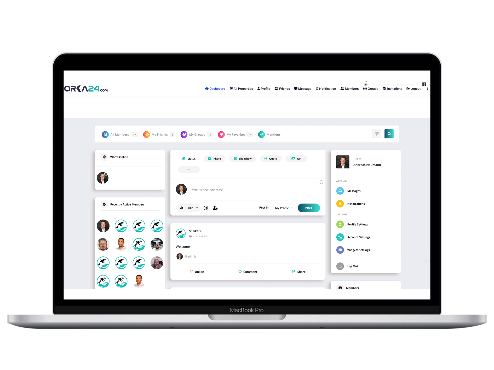 Community & Networking Hub